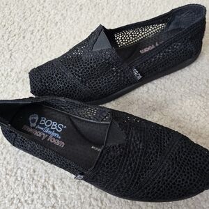 Skechers Bobs Women's Daisy and Dot Slip On Flats Size 7